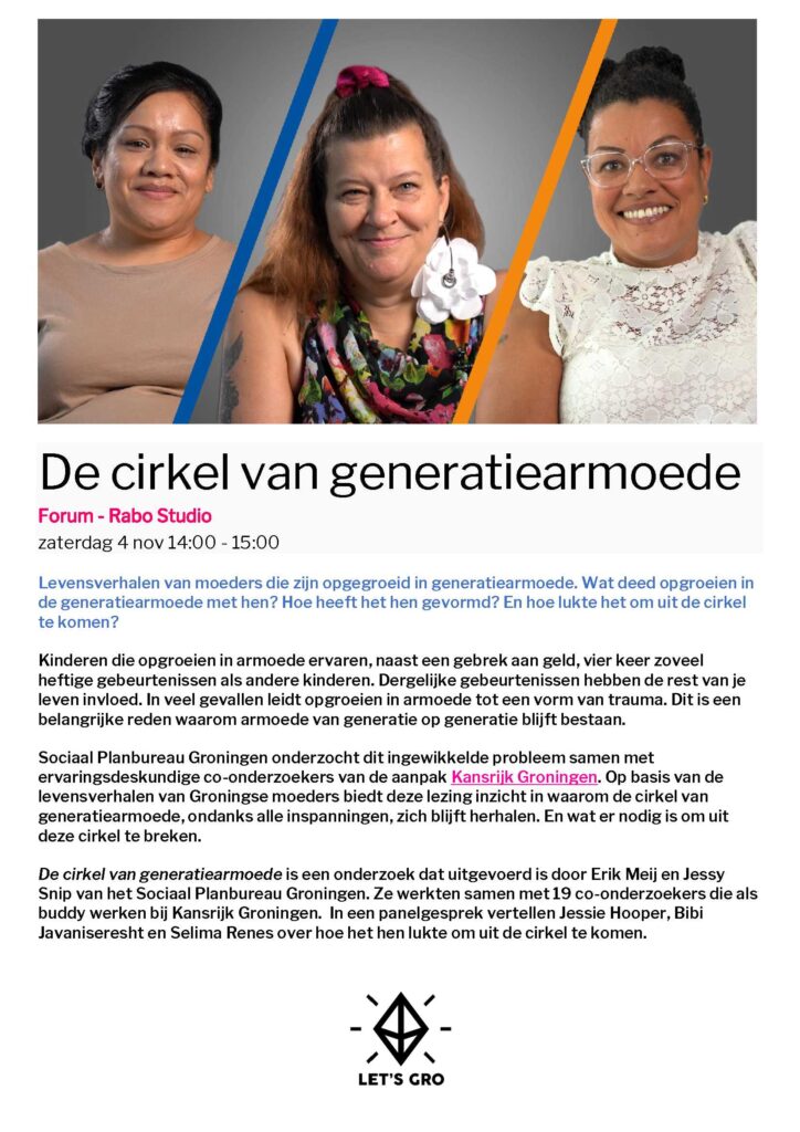 uitnodiging De cirkel van generatiearmoede